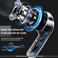 thumbnail image 4 of Auricular in-ear gamer inalámbrico Tuzkevla Audifono T6 Air31 negro con luz LED, 4 of 6