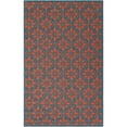 thumbnail image 2 of Unique Loom Outdoor Trellis Collection Area Rug - Tiles (5' 1" x 8' Rectangle Blue and Red), 2 of 9