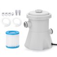 thumbnail image 1 of Electirc Swimming Pool Filter Pump Pool Pump Filter Kit for Above Ground Pool Water Circulating Cleaning Pool, 1 of 7