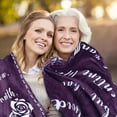 thumbnail image 2 of Gifts for Grandma from Grandson or Granddaughter - Soft Flannel Hug Grandmother Throw Blanket Thanksgiving, Christmas, Nana Birthday Gifts, 2 of 6