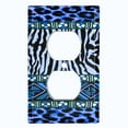 thumbnail image 2 of Metal Light Switch Plate Cover African Safari Animal Print Tribal Art Pattern SFR044, 2 of 13