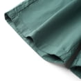 thumbnail image 5 of NIPAXO Boys Outfits Set Elastic Waistband Cotton Blend Knit Striped Crewneck Tent Graphic T-Shirt Shorts Set for Toddler Little Boys Age 4-5 Years Green, 5 of 6