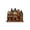 Multicolor3, variant on Halloween Wooden Hanging Sign, Spooky Village House Wall Decor for Door and Porch