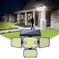 thumbnail image 2 of Luces Solares LED para Exteriores con Sensor de Movimiento, Inducción , 3 Modos de Iluminación, Lámpara de Pared Solar Impermeable para Jardín., 2 of 5