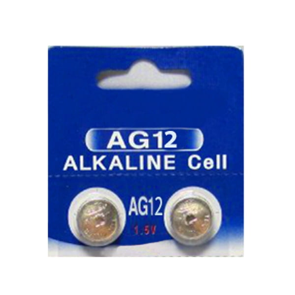 AG12 / LR43 Alkaline Button Watch Battery 1.5V 2 Pack FREE SHIPPING