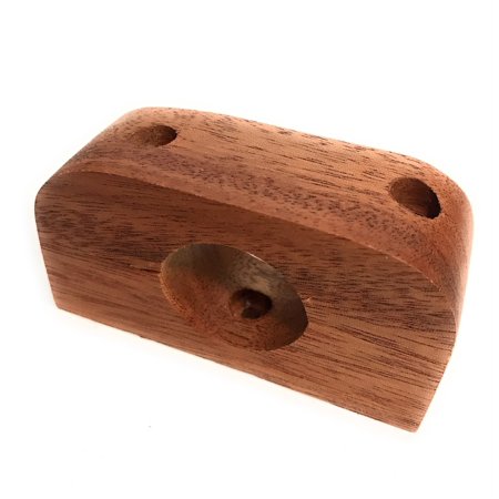 Koa Wall Mount 1" Diameter - Outrigger Canoe Paddle - Made In Hawaii | #koa310