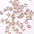 thumbnail image 5 of Golden 26 Letters Rhinestone for Nail Salon - 10 pcs, DIY Alloy Nail Art, Three-dimensional Shiny, Hollow C, 5 of 5