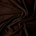 thumbnail image 5 of Zelouf Stretch Velvet , Sewing, DIY, Crafts Fabric by the Yard, Brown, 5 Yard, 5 of 6
