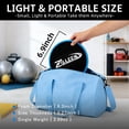 thumbnail image 4 of Deslizadores de ejercicio ZILLEEN, pack de 2, azules, 17,5 cm, Pilates, 4 of 7
