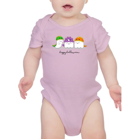 

Cute Halloween Dino Ghosts Bodysuit Infant -Image by Shutterstock 6 Months