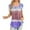 Purple, variant on Viikei Summer Tops for Women 2025 Short Sleeves Lightweight Casual Shirt for Women Women Fashion Printed Casual V-Neck Short Sleeve Loose T-Shirt Blouse Tops
