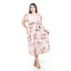 thumbnail image 5 of Vestido de lino con encanje Roman Fashion rosa 36 Tallas Extras, 5 of 6