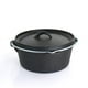 thumbnail image 2 of MegaChef - Juego de utensilios de cocina de hierro fundido, 5 piezas, color negro, 2 of 5