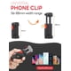 thumbnail image 3 of USKEYVISION Smartphone Video Vlogging Kit Metal Micrófono Luz Tiktok YouTube Podcast Equipo para iPhone 15/14/13 Mini/Pro/Max, Smartphone Android (V-Master), 3 of 5