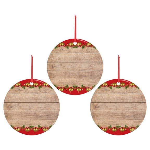 VerPetridure Personalize Shaped Embellishments Hanging Ornaments For Christmas Decoration