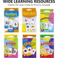 First Word Flashcards, Double DHF10 Sided Learning Cards Set Series