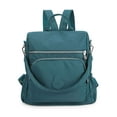 thumbnail image 2 of PULLIMORE Womens Backpack Purse Nylon Anti-theft Casual Travel Bag Ladies Shoulder Bags (Blue), 2 of 11