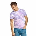 thumbnail image 4 of Dalix Ghost Embroidered Tie Dye Short Sleeve T-Shirt Medium Purple, 4 of 5