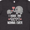 thumbnail image 4 of Inktastic Best Nonna Ever Grandchild Gift Youth T-Shirt, 4 of 5