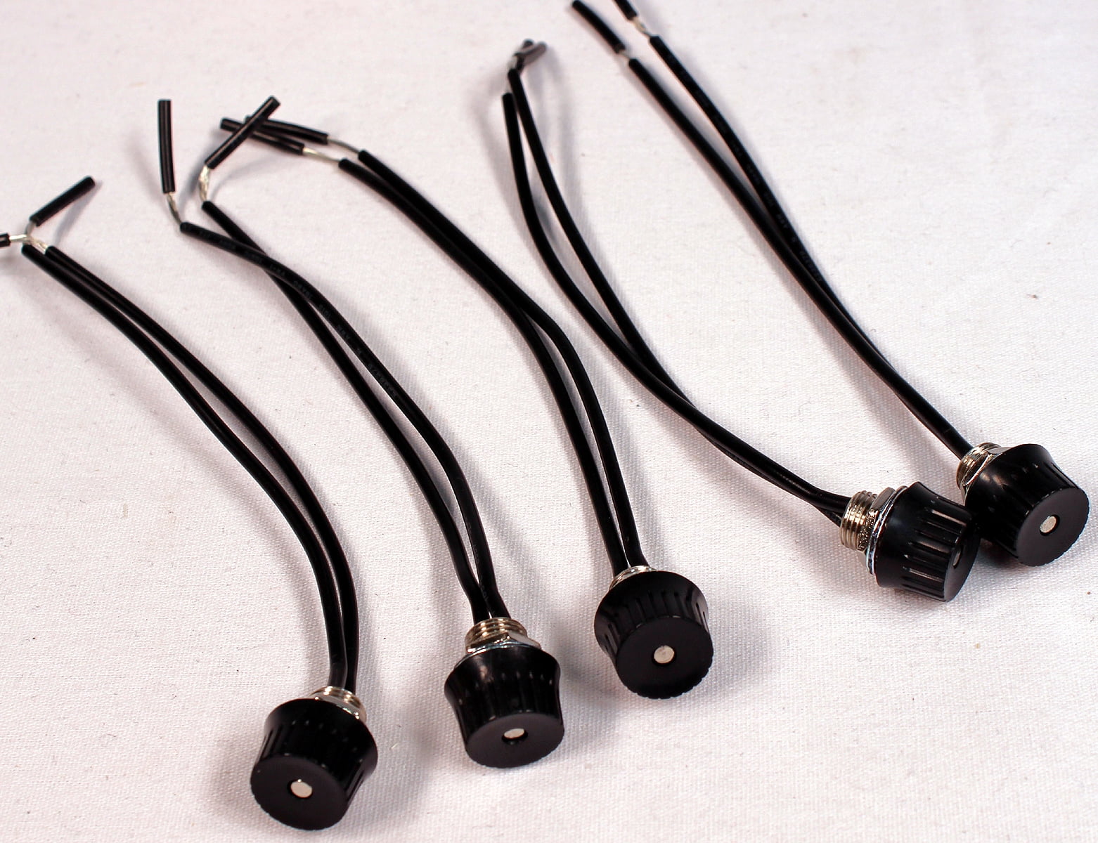 5 Pack of Rotary Stye On/Off Canopy Switches 3/1 amps at 125/250 6" Wires 