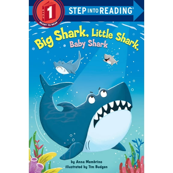 Pre-Owned Big Shark, Little Shark, Baby Shark (Paperback) 0593128095 9780593128091