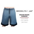 thumbnail image 6 of Men's Premium Moisture Wicking Active Athletic Performance Shorts with Pockets - 5 Pack, 6 of 7
