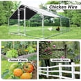thumbnail image 4 of CQSDXA Galvanized Hexagonal Wire Mesh, 47"x100', Rust-Resistant Garden Net for Plant & Animal Protection, 4 of 12