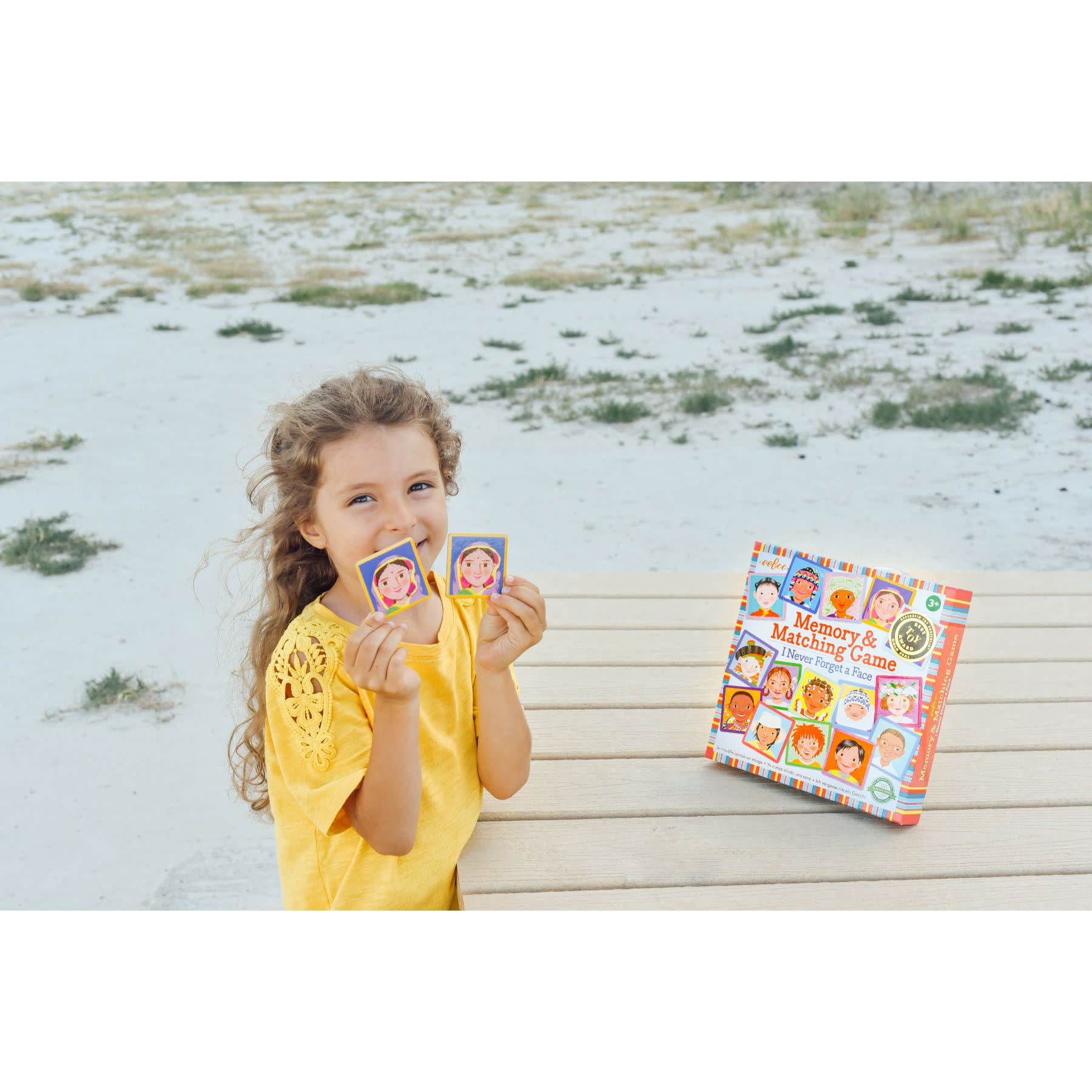 eeBoo: I Never Forget a Face, Memory & Matching Game, Developmental and Educational, 24 Pairs to Match, Single or Multiplayer Function, For Ages 3 and up