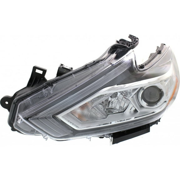 For Nissan Altima Sedan Headlight Assembly 2016 17 2018 Driver Side Chrome DOT Certified NI2502247N