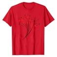 thumbnail image 4 of BLVB Valentines Shirts for Women Cute Love Heart Shirt Valentine T Shirt Red Short Sleeve Crewneck Casual Hearts Tops, 4 of 5