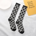 thumbnail image 5 of Cauagu White Sunflowers Print Women's Men's Ankle Socks 1-pack Casual Athletic Socks for Unisex Adult Moisture-Wicking Socks for Daily Wear/Running/Sport, 5 of 8