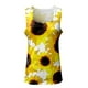thumbnail image 4 of Camisa sin mangas con cuello cuadrado estampado de moda informal para mujer Fridja  gh1787, 4 of 4