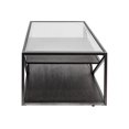 thumbnail image 3 of Pemberly Row Industrial Rectangular Cocktail Table in Gray, 3 of 8