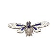 thumbnail image 3 of Fly Insect Rhinestone Sweater Brooch Pins Fly Insect Rhinestone Fashionable Romantic Retro Rust-proof Protection Scarf Pins Brooches for Woman Jewelry Gift, 3 of 9