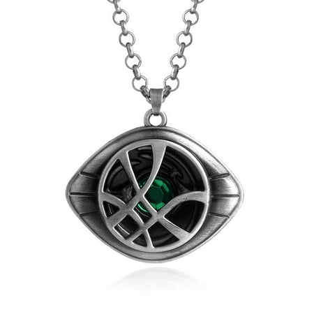 Bronze Necklace Chain - KABOER Men Women Dr Doctor Strange Eye of Agamotto Pendant Chain Necklace Fashion