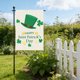 thumbnail image 5 of Bandera de jardín del Día de San Patricio | Diseño de trébol irlandés | Decoración reversible de poliéster para exteriores, patio, porche y cerca, 5 of 6