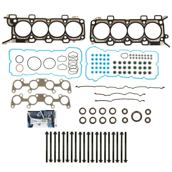 Evergreen HSHB8-20750S Head Gasket Set 11mm Head Bolts Fit Fit 11-14 Ford F-150 Mustang GT 5.0 DOHC VIN F