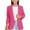 Hot Pink, variant on RTKFRFLM Girls Classic Blazer Jacket Trendy British Style Spring Fall Suit Coat Kids Casual Formal Outerwear Dress Top