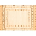 thumbnail image 1 of Ahgly Company Indoor Rectangle Solid Orange Modern Area Rugs, 8' x 10', 1 of 1
