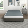 thumbnail image 5 of Newboti Furniture California King Mattress Foundation Black Metal Frame with Textured Fabric Cover NO.87370, 5 of 11