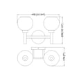 thumbnail image 2 of Z-Lite - Sutton - 2 Light Bath Vanity In Modern Style-10.25 Inches Tall and, 2 of 7