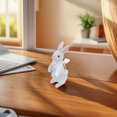 thumbnail image 6 of Dayesque Easter Standing Bunny Statues Rattan Effect Bunny Figurines Sculptures Desktop Bunny Ornaments For Home Garden Wedding Decor, 6 of 9