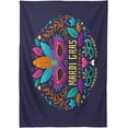 thumbnail image 2 of Coolnut Mardi Gras Tablecloth, Waterproof Washable Polyester Square Table Cover, Durable Tablecloth for Kitchen Dining Table Party Decor, 60"X 108", 2 of 7