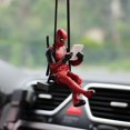 thumbnail image 4 of Figuras de acción de Deadpool liuruiping colgante de espejo retrovisor 8cm modelo de Anime, 4 of 5