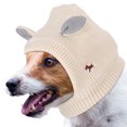 thumbnail image 3 of Gorro de Perro, Muffs de Oreja para perros Sombreros para Perros para Perros Grandes Casco de Gato Orejas de Mascotas Tejidas para Mascotas., 3 of 7