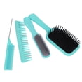 thumbnail image 3 of Juego de Cepillos para el Cabello Ticfox 4 Piezas Antiestático, 3 of 12