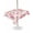 Pink/Orange, variant on Outdoor Tablecloth with Umbrella Hole for Patio/Picnic/Party/Camping, Spring Flowers Waterproof Table Cloth Round Cover Washable, Yellow Pink Floral Pastoral Botanical (Dia 54")