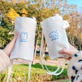 thumbnail image 5 of Women Teen Girls Cute Fashion Handbag Water Bottle Cover Phone Bags Thermos Cup Pouch Cartoon Shoulder Bag Bottle Crossbody 3, 5 of 8