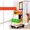 thumbnail image 3 of Chariot Pliant, Stable 4 Roues Robuste Pliable pour Voyage, 3 of 8