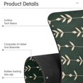thumbnail image 4 of Yayeee Faucet Mat for Kitchen Sink 14.7" Diatomite Long Splash Guard Pad, Green Plants, 4 of 7